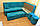 Кухонний розкладний диванчик (Блакитний), фото 3