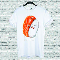 Футболка YOUstyle Sushi Hug 0013 S White