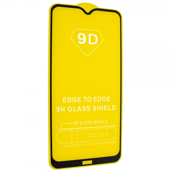 Захисне скло TDG 9D для Nokia 2.3 Full Glue чорний 0,26 мм в упаковці