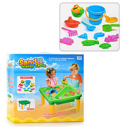 Дитячий столик — пісочниця M 1870 для піску та води з аксесуарами