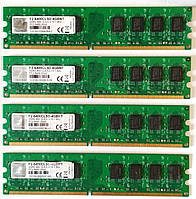 8GB 4x2GB DDR2 800MHz G.Skill PC2 6400U RAM Оперативная память CL5