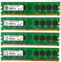 8GB 4x2GB DDR2 800MHz G.Skill PC2 6400U RAM Оперативна пам'ять CL5