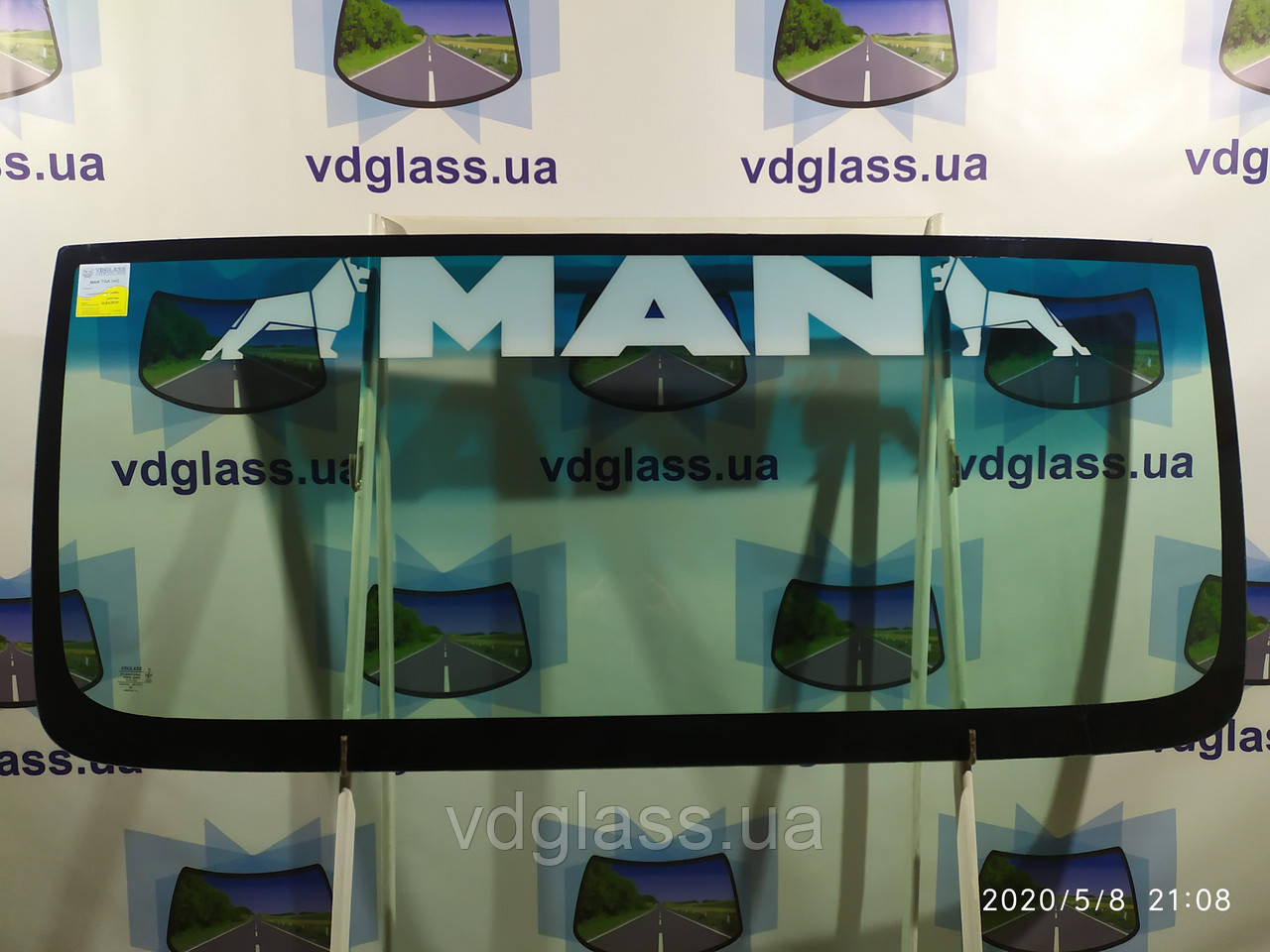 MAN TGL 12.240 лобове скло кабіна С, триплекс, фото 1