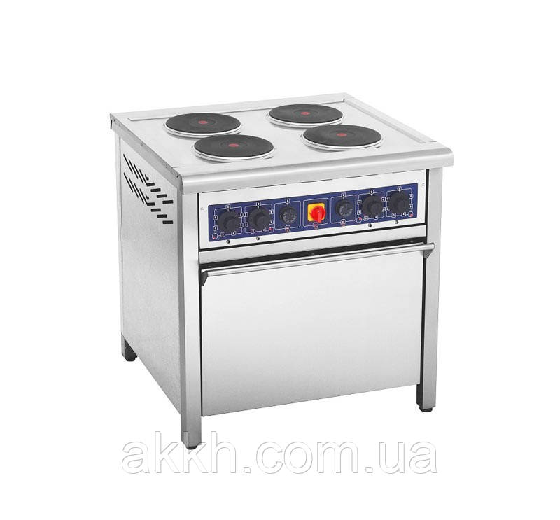 Плита електрична КИЙ-В ПЕД-4КР промислова