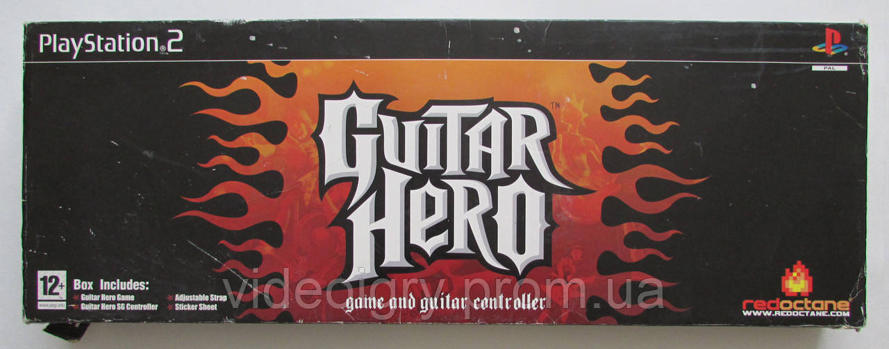 Guitar Hero гітара+гра (PS2) Б/В