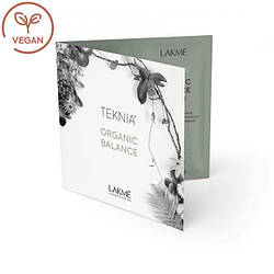 Набір пробників шампунь і маска LAKME TEKNIA ORGANIC BALANCE 2 шт. по 10 мл