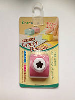 Діркопробивач Квітка 1 см кнопка