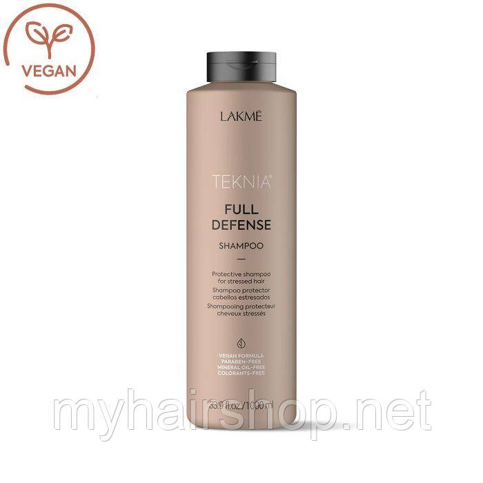 Шампунь для комплексной защиты волос LAKME Teknia Full Defense Shampoo 1000 мл - фото 1 - id-p1178148355