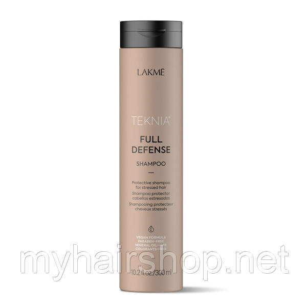 Шампунь для комплексного захисту волосся LAKME Teknia Full Defense Shampoo 300 мл