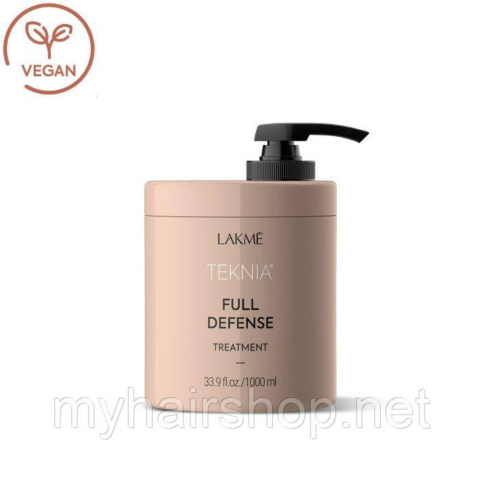 Маска для захисту волосся Lakmé Teknia Full Defense treatment 1000 мл