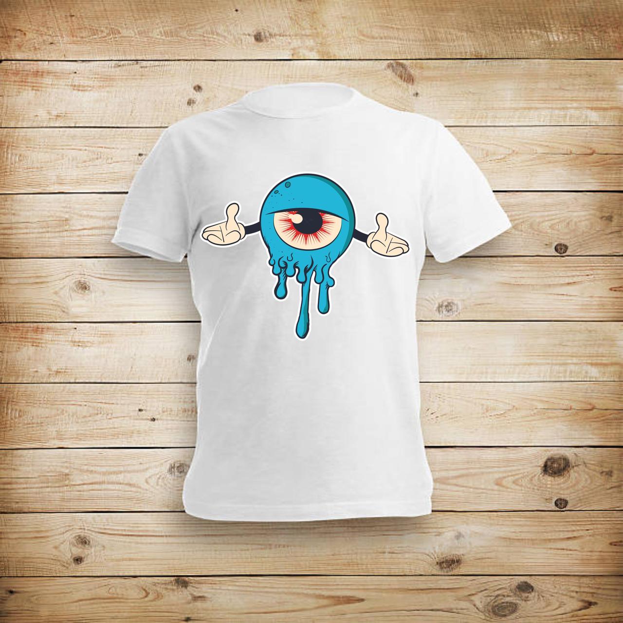 Футболка YOUstyle Eye 0020 M White