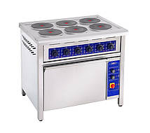 Плита електрична КИЙ-В ПЕД-промислова 6КР