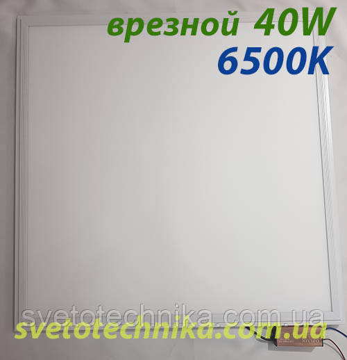 Офісна 600*600 світлодіодна панель стельова амстронг AL2120ARD 40W матовий 3600Lm 6500K