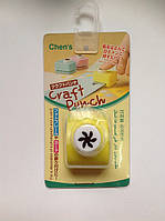 Діркопробивач Квітка 1 см кнопка