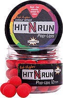 Бойлы плавающие DYNAMITE BAITS Hit n Run Pop-Up RED 12mm