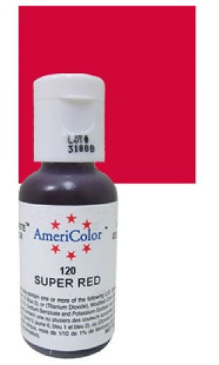 ГІЛОВИЙ ГАРЗНИК "SUPER RED" (СУПЕР КРАСНИЙ) "AMERICOLOR" 21 ГР., фото 1