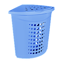 Корзина для білизни 45 л кутова