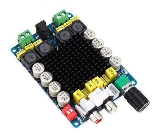 Плата звукового підсилювача XH-M510 TDA7498 DC14-32V потужність 2*100 Вт