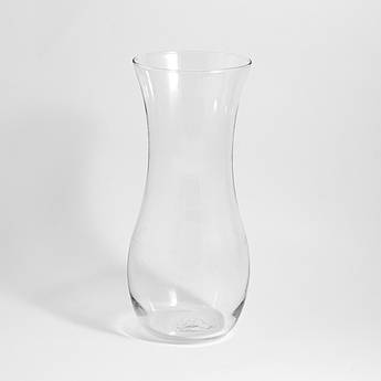 Ваза прозора "Стела". Розмір: h 25 Ø 10