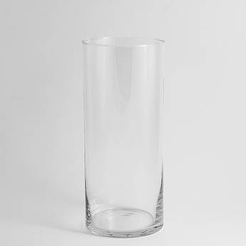 Ваза прозора "Циліндр" h 200 d 115
