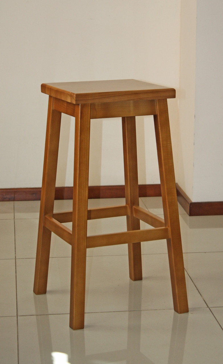 Барный Деревянный Табурет Квадрат GOOD WOOD Рускополянский Мебельный ...