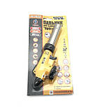 Пальник для газового балона Mastertool Орбіта, обертання 360°, з п'єзопідпалом і керамічної захистом 1300 °С, фото 4