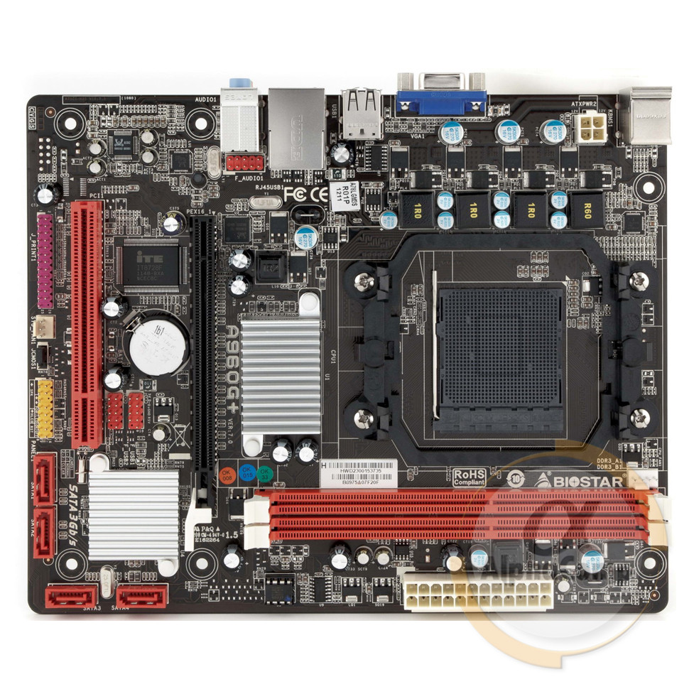 Материнська плата Biostar A960D+ (AM3+/AMD 760G/2xDDR3) БУ