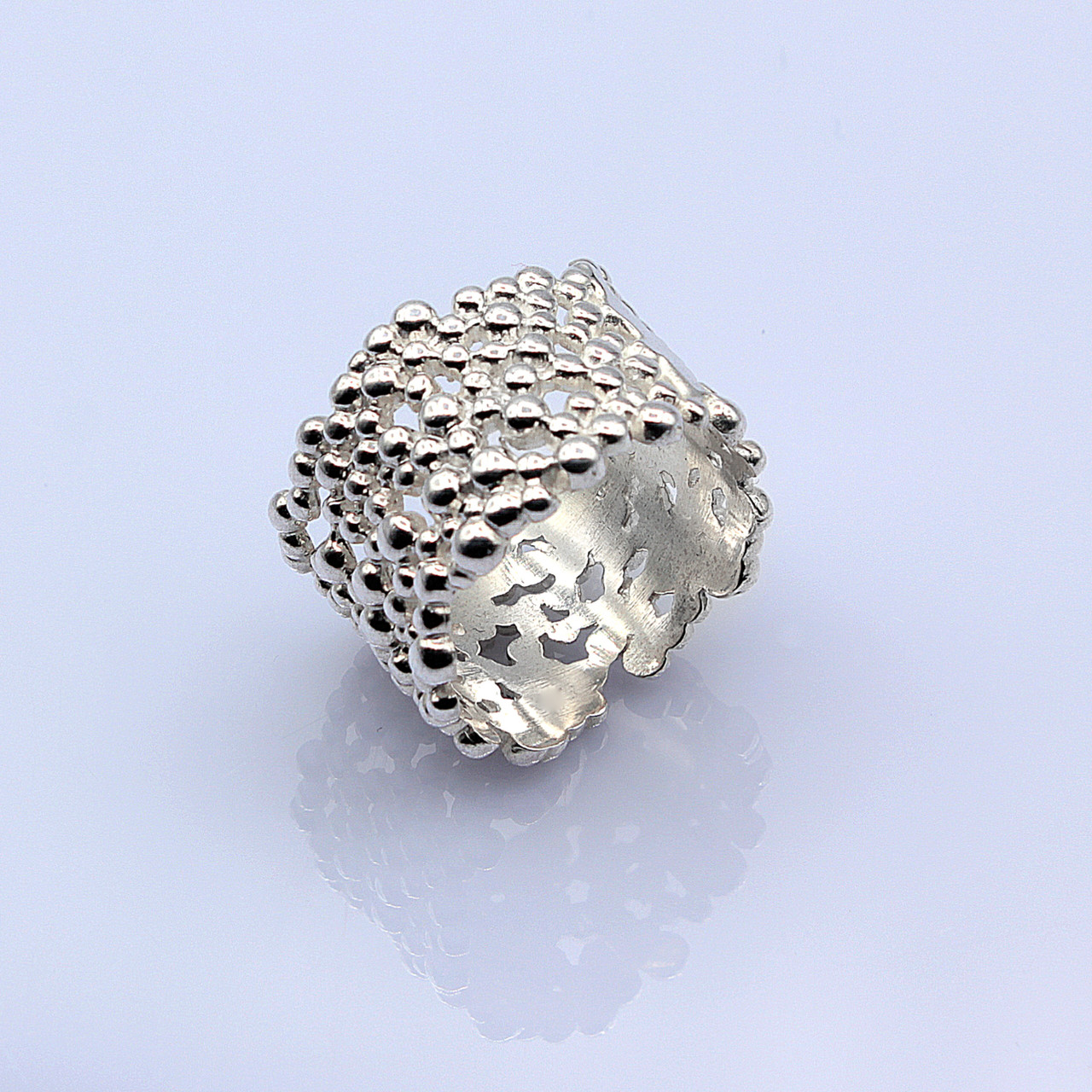 Серебряное кольцо Аура: продажа, цена в Белой Церкви. Серебряные кольца ...