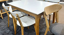 Обідній стіл в скандинавському стилі Торіно  120  GOOD WOOD Руськополянський Меблевий Комбінат Явір