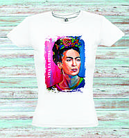 Футболка YOUstyle Frida Kahlo 0025 S White