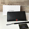 Чоловічий шкіряний клатч Gucci Гуччі, фото 6