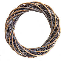 Вінок із лози 30 см коричневий