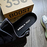 Чоловічі кросівки Adidas Yeezy Boost 350 V2 'Cinder' весна-осінь-літо (рефлективна смужка). Фото в живу, фото 7