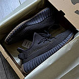 Чоловічі кросівки Adidas Yeezy Boost 350 V2 'Cinder' весна-осінь-літо (рефлективна смужка). Фото в живу, фото 3