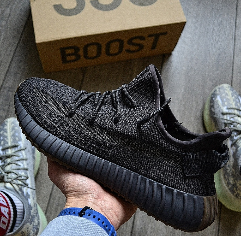 Чоловічі кросівки Adidas Yeezy Boost 350 V2 'Cinder' весна-осінь-літо (рефлективна смужка). Фото в живу, фото 1