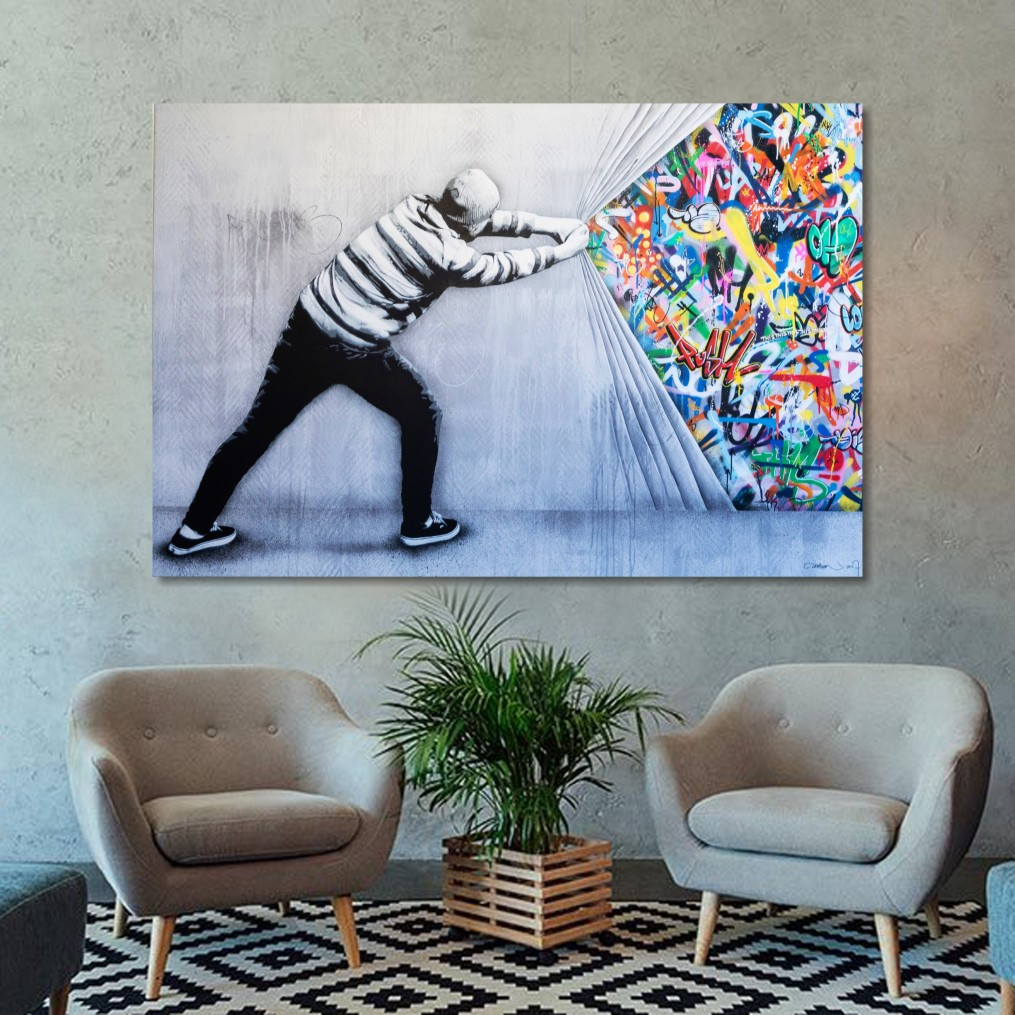 Картина За шторою Мартін Уотсон, фото 1