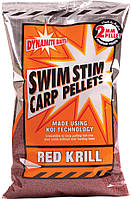 Пеллетс DYNAMITE BAITS Swim Stim Red Krill 2мм 900гр