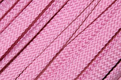 Шнур плоский чехол 8мм рожевий моток 100м