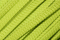 Шнур плоский чехол 8мм салатовий моток 100м