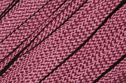 Шнур плоский чехол 8мм слива моток 100м