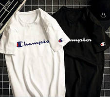 Футболка з принтом Champion <unk> на рукаві логотип чемпіон