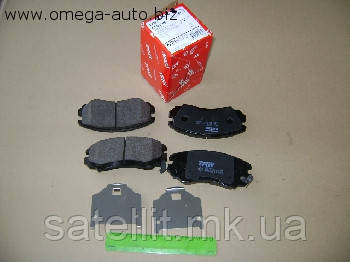 Колодки торм. GDB3386 (пр.-во TRW), GDB3386