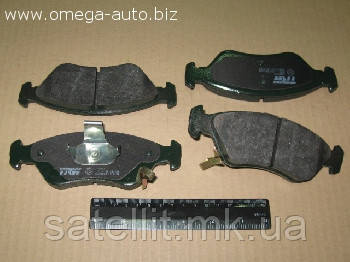 Колодки торм. GDB3173 (пр.-во TRW), GDB3173