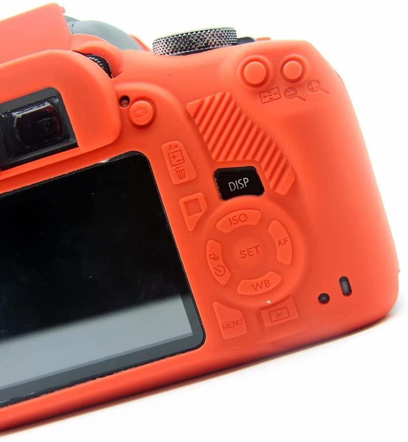Защитный силиконовый чехол для фотоаппаратов Canon EOS 1500D, 1300D - красный - фото 7 - id-p1178296155