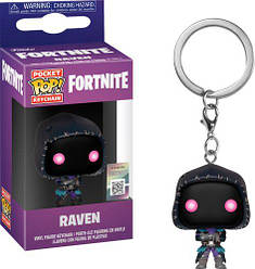 Фігурка - брелок Funko Pop Фанко Поп Fortnite Raven Фортнайт Ворон 4см keychain FR459