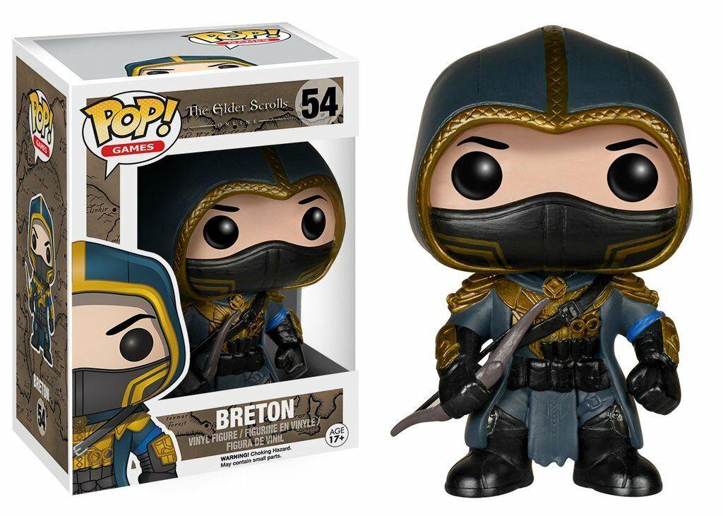 Фигурка Funko Pop Фанко Поп Бретон Древние свитки Скайрим Elder Scrolls V Skyrim Breton 10 см Game TS В 54 - фото 1 - id-p1178284443