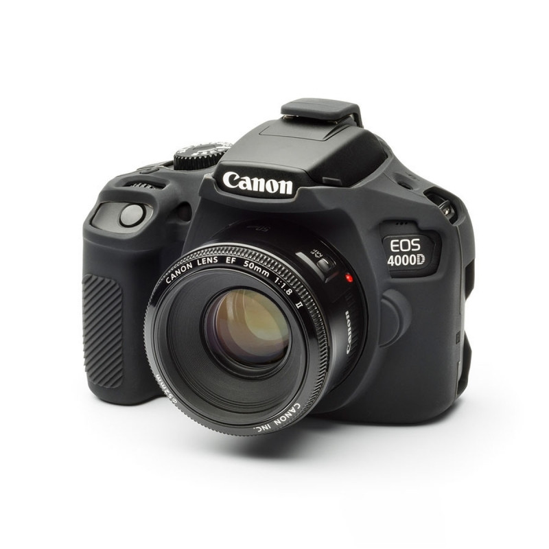 Захисний силіконовий чохол для фотоапаратів Canon EOS 4000D, 3000D — чорний