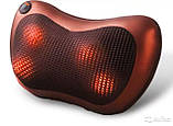 Універсальна роликова масажна подушка Massage pillow for home and car 2 ролика, фото 2