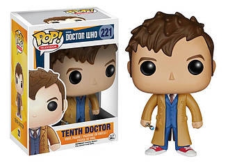 Фігурка Funko Pop Фанко Поп Tenth Doctor Doctor Десятий Доктор Who Доктор Хто 10см DW 221