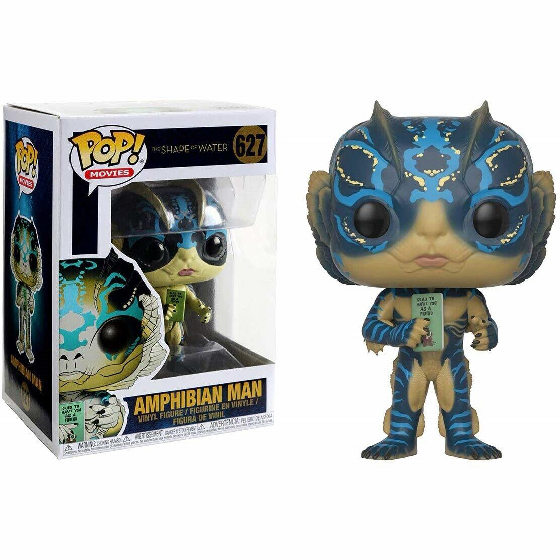 Фігурка Funko Pop Фанко Поп Людина-амфібія з картою  Форма води The Shape of Water Movies SW AМ627, фото 1